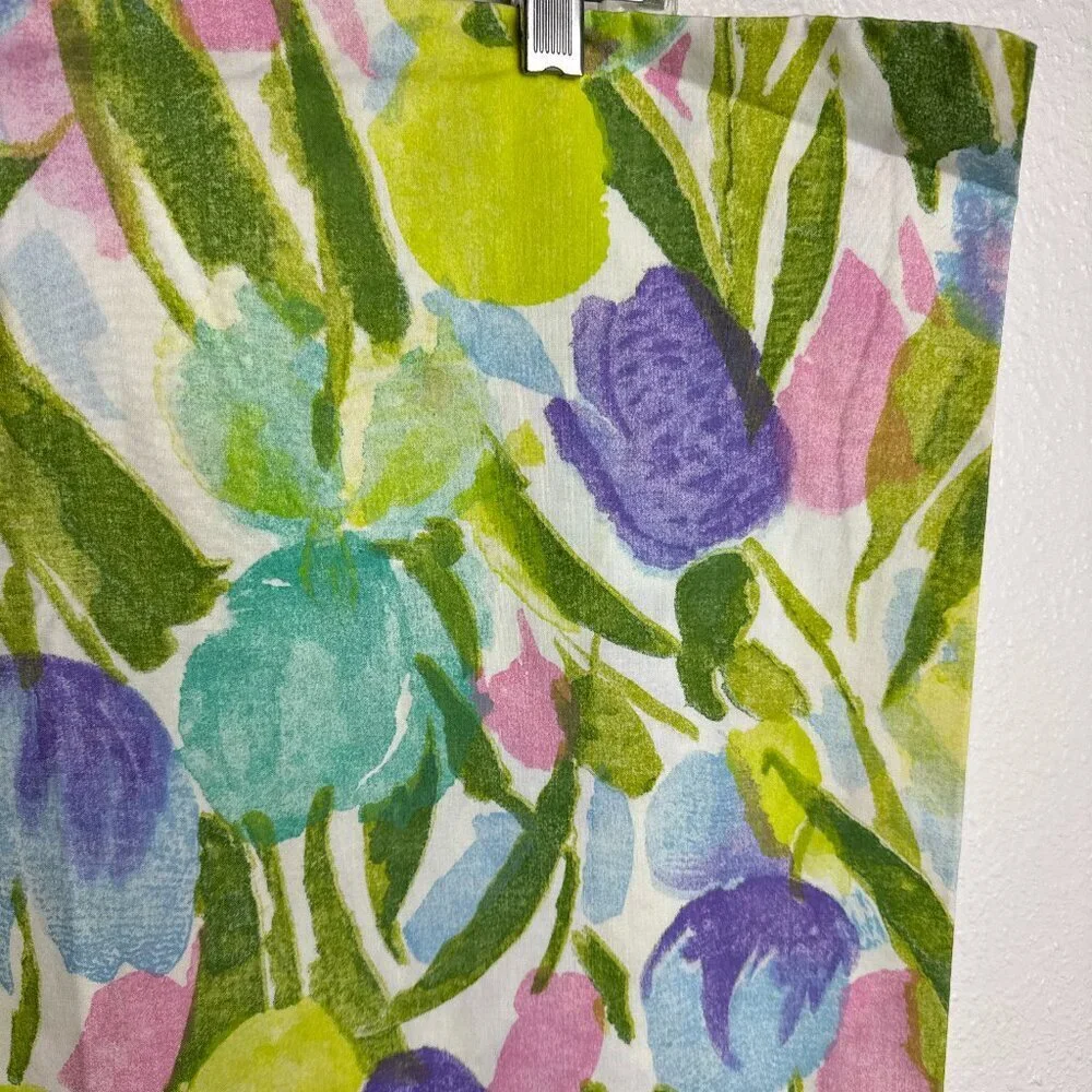 Vintage Pillow Case Tulips Standard 42